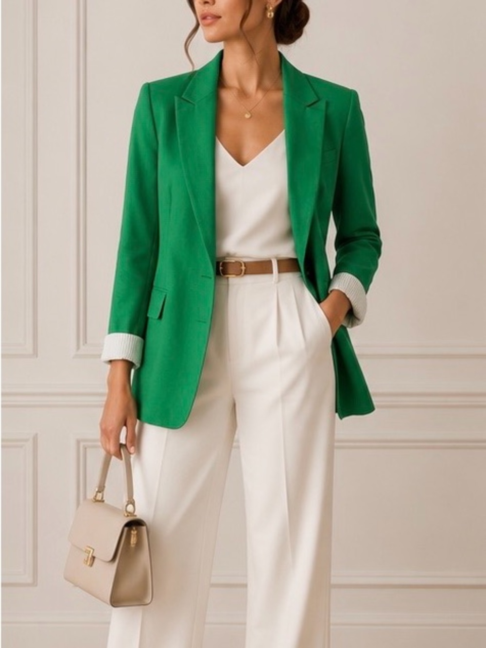 Zara Green Blazer